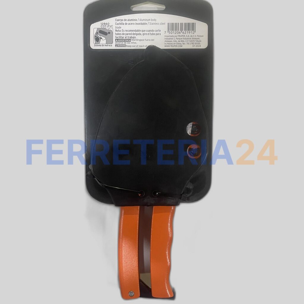 Cortador de tubo de plastico