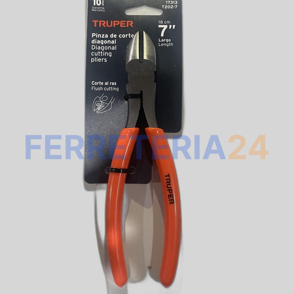 Pinzas de corte diagonal de 7 pulgadas TRUPER